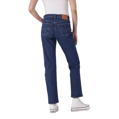 Levis Jeans Ladies 501 Original High Rise Salsa Stonewash