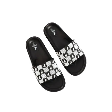 Polo Sandla Pool Block Monogram Black