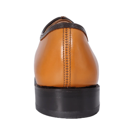 Saxone Formal Shoe 32001 Plain Tan