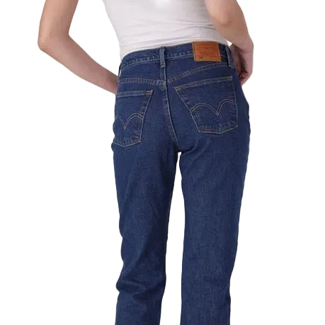 Levis Jeans Ladies 501 Original High Rise Salsa Stonewash