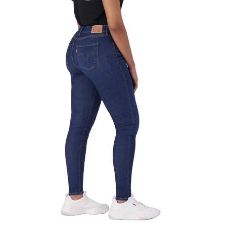 Levis Jeans Ladies Super Skinny Blue Wave Dark