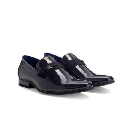 Gino Paoli Christopher Patent Black Formal Shoes