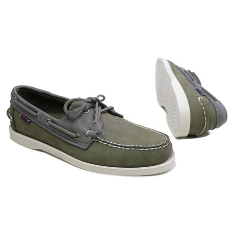 Sebago Portland Rookie Mil Green/Grey