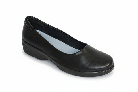 Hush Puppie Ladies Slip On Jasmine Black