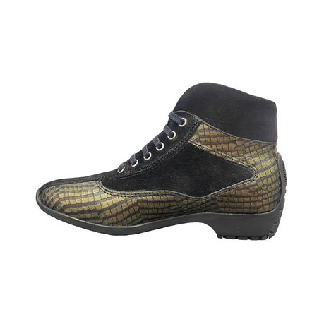 Rossimoda Cayenne Serpente Black Boot