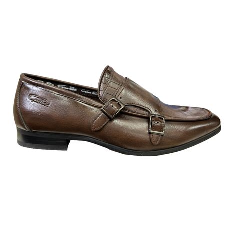 Gino Paoli Mens Formal Maximo Brown Shoe