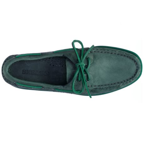 Sebago Docksides  Portland Nubuck Forest Green