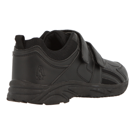 Hush Puppie Deuce Velcro Trainer Black