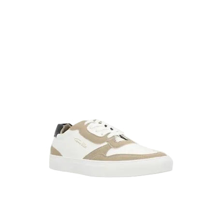 Gino Paoli Mens Finn Sand White Sneaker