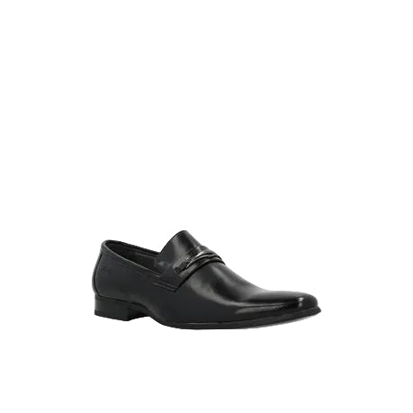 Gino Paoli Mens Formal Ridge Black Shoes