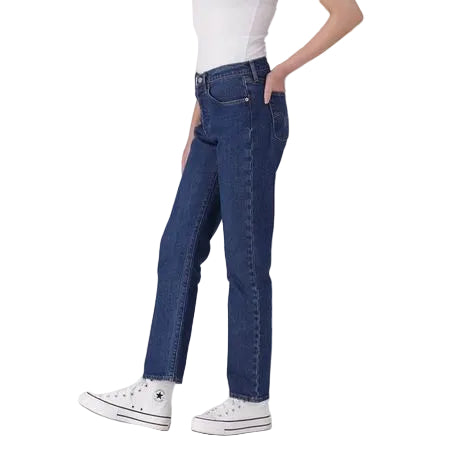 Levis Jeans Ladies 501 Original High Rise Salsa Stonewash