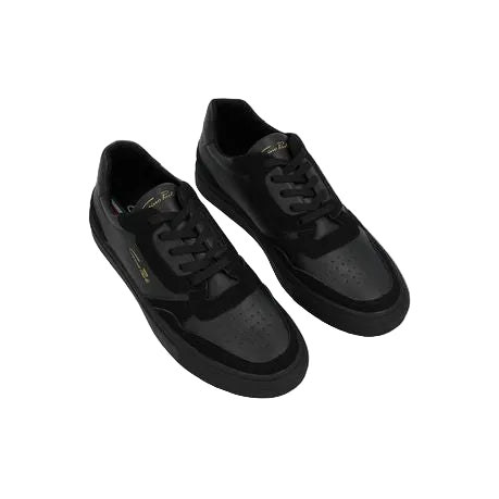 Gino Paoli Mens Finn Black Sneaker
