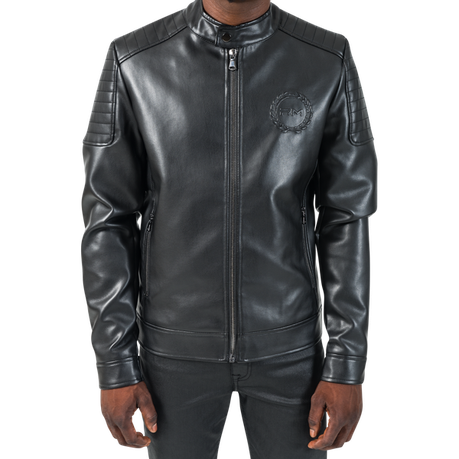 Rossimoda Donatello Leather Jacket Black