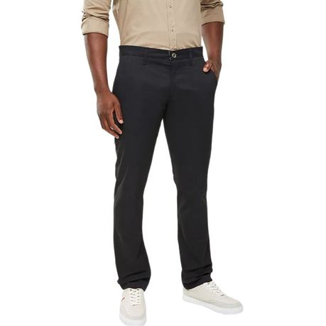 Polo Chino Frank Straight Leg Black