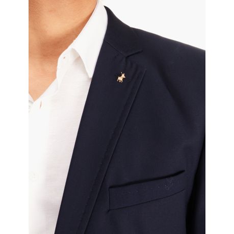 Polo Mens Custom Fit Travel Suit Navy