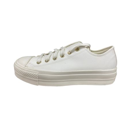 Converse All Star Chuck Taylor Lift Leather Platform White