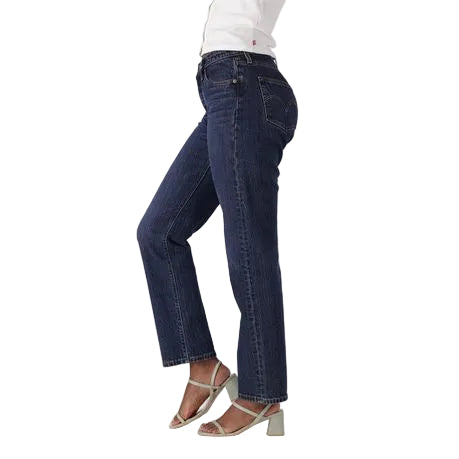 Levis Jeans Ladies 501 High Curve Stretch Denim