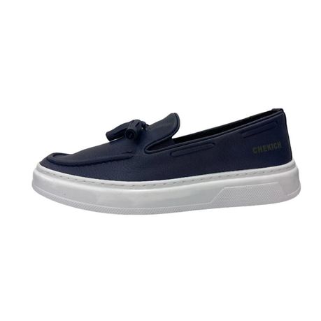 Chekich Sartoria Tassels Navy