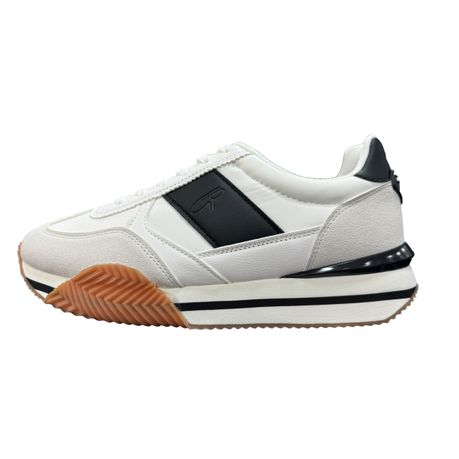 Gino Paoli Mens Tom White Sneakers