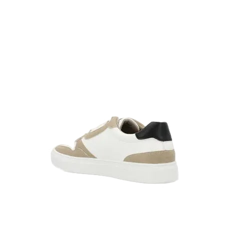 Gino Paoli Mens Finn Sand White Sneaker