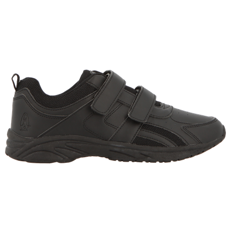 Hush Puppie Deuce Velcro Trainer Black
