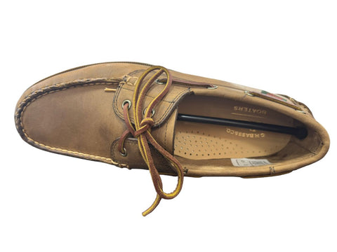 Bass Jetty Boat Unbuck Dark Brown / Crazy Horse