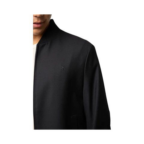 Polo Jacket Slim Fit Black