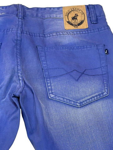 Polo Trouser 5 Pocket Brandon Narrow Leg Cobalt