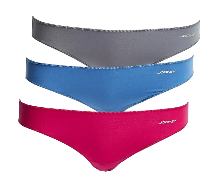 Jockey No Panty Line 3 Pack Bikini Multi