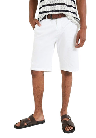 Polo Shorts Chino White