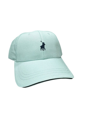 Polo Cap Structured Peak Aqua