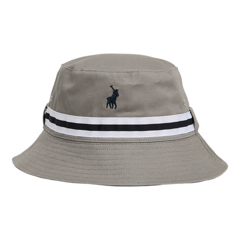Polo Bucket Reversible Mononogram Grey/Navy/White