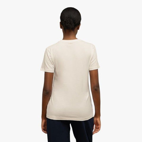Polo T-Shirt Ladies Logo Dakota White