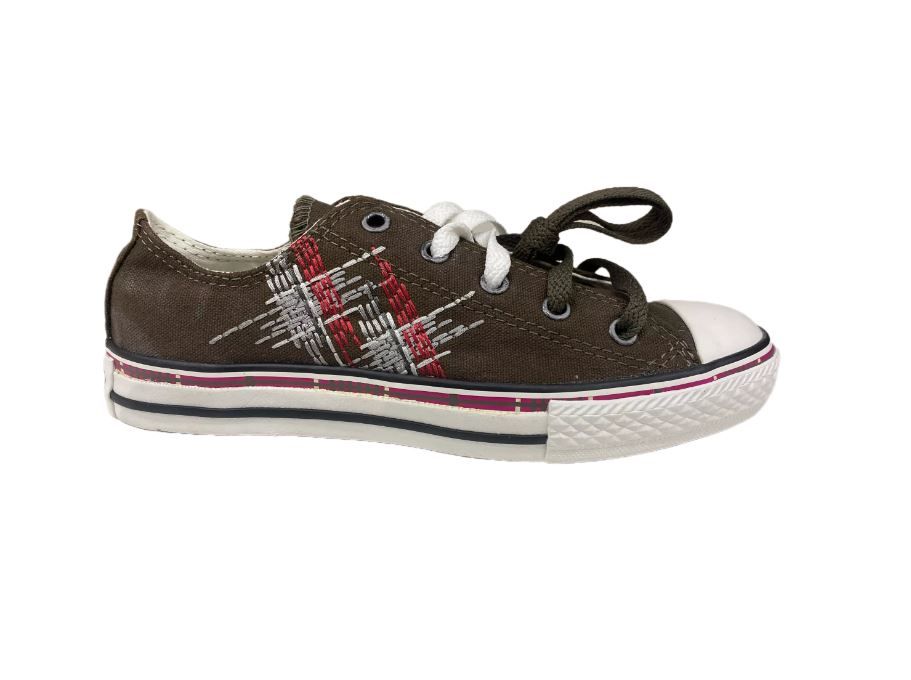 Converse School Kids Chuck Taylor All Star Low Grunge Brown