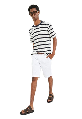 Polo Shorts Chino White