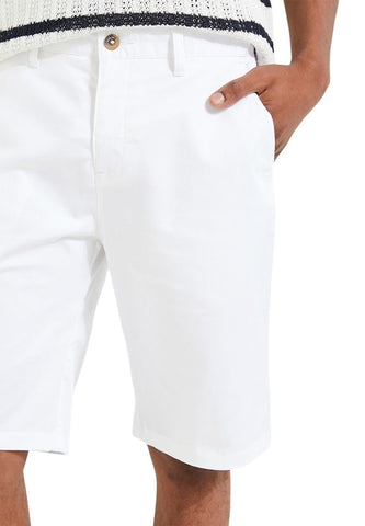 Polo Shorts Chino White