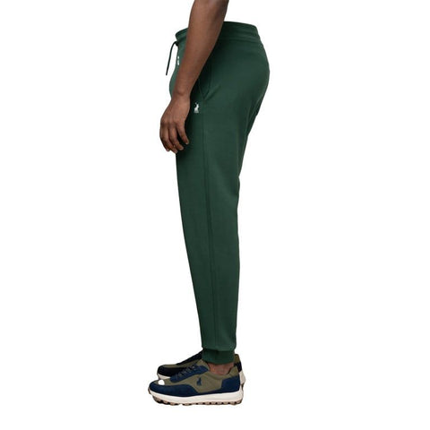 Polo Tracksuit Mens Sport Cuffed Green