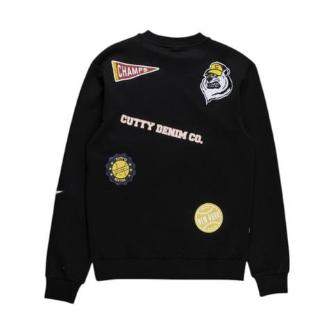 Cutty Sweat Top Beam Black