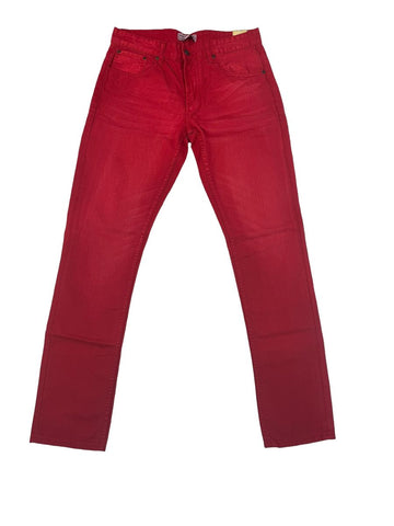 Polo Trouser 5 Pocket Brandon Narrow Leg Red