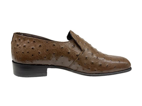 Barker Ostrich Brown