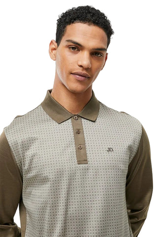 Jonathan D Long-Sleeve Golfer Merc Clay