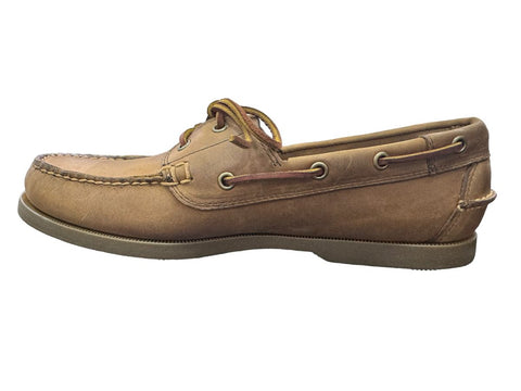 Bass Jetty Boat Unbuck Dark Brown / Crazy Horse