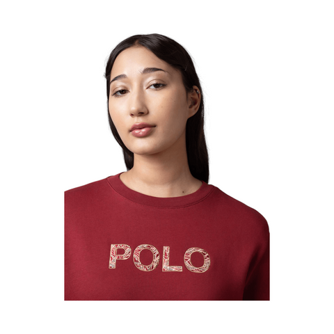 Polo Tracksuit Ladies Amelia Picante Red