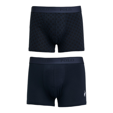 Polo Boxer Briefs 2Pack Multi Navy