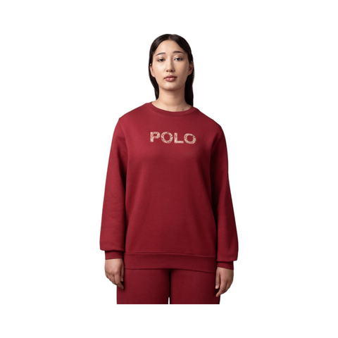 Polo Tracksuit Ladies Amelia Picante Red