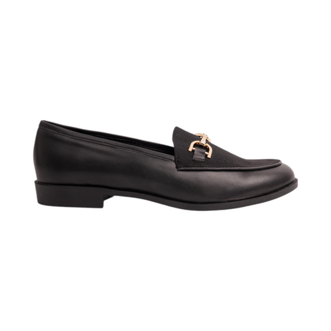 Polo Ladies Loafer Jaquard Monogram Black