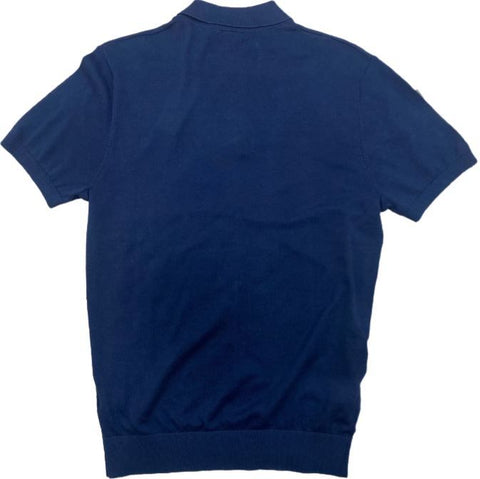Polo Golfer Knit Silk Navy
