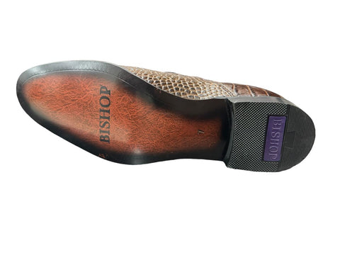 Bishop Formal Shoe Bs102 Walnut Brown