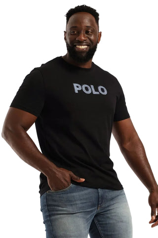 Polo T-Shirt Hd Logo Printed Black