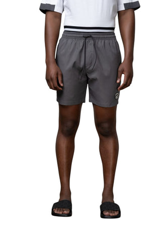 Polo Shorts Sport Monogram Beach Grey